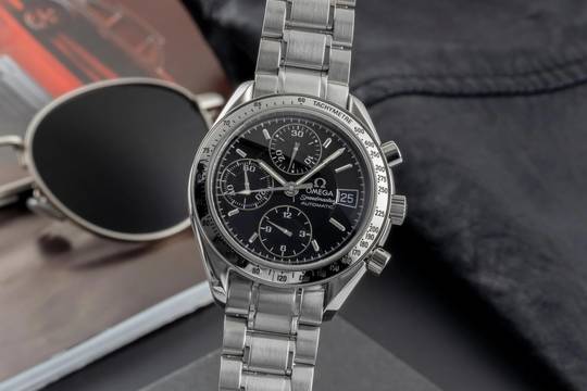  Omega Speedmaster Date Chronograph Automatik Herrenuhr Ref. 3513.50.00 