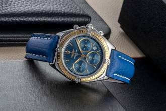 Thumbnail von Breitling Windrider Sextant Datum Stahl / Gold Herrenuhr Ref. D55046