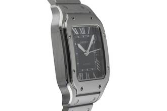 Thumbnail von Cartier Santos de Cartier Stahl Automatik Herrenuhr Ref. WSSA00061