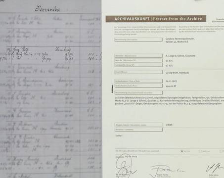 A. Lange & Söhne 55mm 135g Schwere 18k Gold 1A Savonette Taschenuhr m. Box und Zertifikat 1905 Neuwertiger Zustand