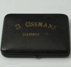 Thumbnail von J. Assmann 54mm 117gr Qualität 1A Savonette Taschenuhr 14k Gold original Box 1910. Ungetragen