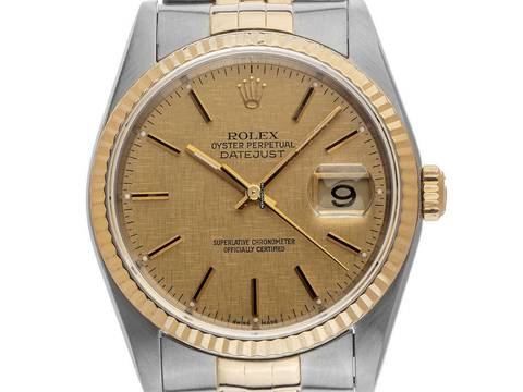  Rolex Datejust 36 Ref.16233 1987 Box&Beschreibung sehr Gut Vintage Datejust 