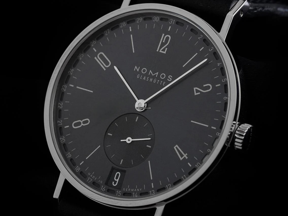 NOMOS Tangente Glashütte Tangente 2 Date Blue Ref.136 2026 Full Set Neu Tangente 2 Date Blue