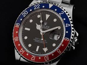 Thumbnail von Rolex GMT-Master Pepsi Ref.16700 1996 Box&Beschreibung sehr gut Vintage GMT Master Pepsi