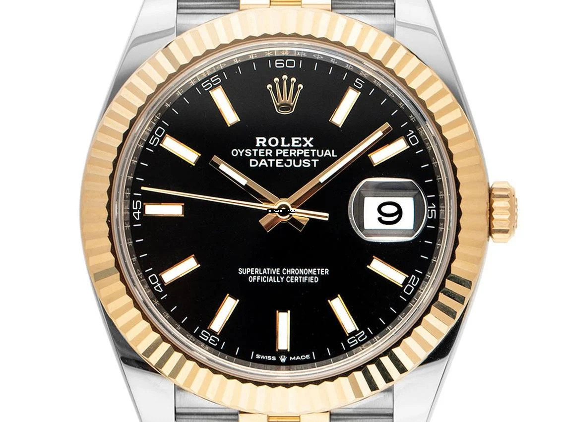 Rolex Datejust 41 Ref.126333 2018 LC 100 Full Set wie Neu Datejust