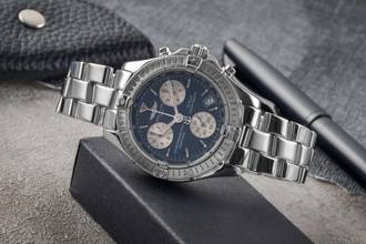 Thumbnail von Breitling Colt Chronograph Edelstahl Quarz Herrenuhr Ref. A73350-021 B&P 2005