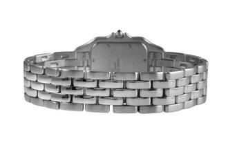 Thumbnail von Cartier Panthère Jumbo Stahl Quarz Silver Roman Dial Ref. W25032P5