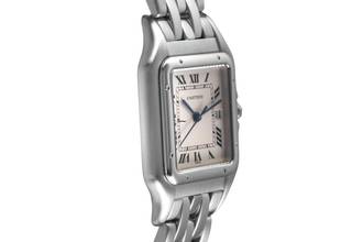 Thumbnail von Cartier Panthère Jumbo Stahl Quarz Silver Roman Dial Ref. W25032P5
