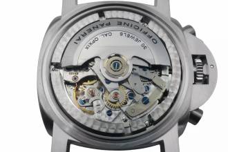 Thumbnail von Panerai Luminor 1950 3 Days Chrono Flyback Chronograph Automatik Herrenuhr Ref. PAM00212 B&P