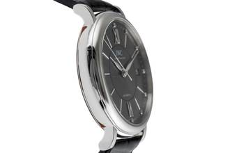 Thumbnail von IWC Portofino Automatic 37 Diamonds Stahl Automatik Medium Ref. IW458102