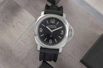 Thumbnail von Panerai Luminor Base Logo Stahl Handaufzug Herrenuhr Ref. PAM01086 NP. 5700 