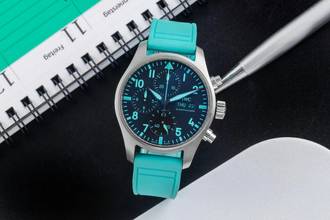Thumbnail von IWC Fliegeruhr Chronograph Pilot Chronograph 41 AMG Petronas Titan Automatik Ref. IW388108 B&P 2022
