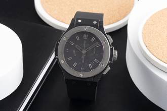 Thumbnail von Hublot Big Bang 44 mm Chronograph Keramik / Titan Automatik Herrenuhr 301.CK.1140.RX