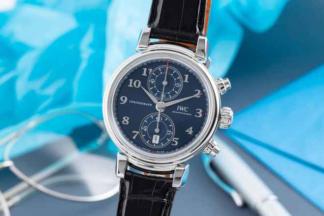  IWC Da Vinci Chronograph Flyback Laureus Sport For Good Foundation Ref. IW393402 
