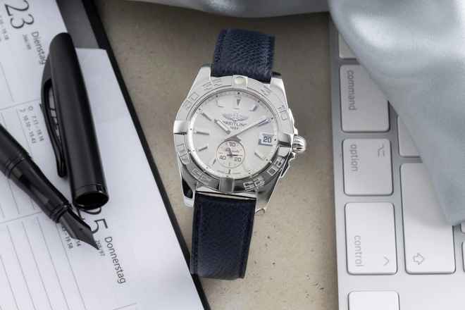  Breitling Galactic 36 Edelstahl Automatik Herrenuhr Ref. A3733012/G706 Papiere 