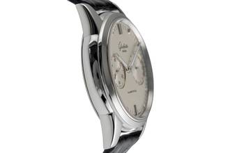 Thumbnail von Glashütte Original Senator Zeigerdatum Ref. 1-39-58-02-02-04 Box & Papiere 2013