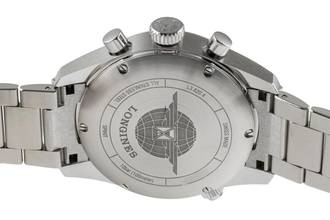Thumbnail von Longines Spirit Chronograph Stahl Automatik Herrenuhr L3.820.4.53.6 B&P 2021