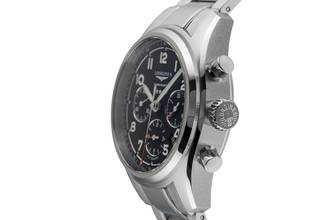 Thumbnail von Longines Spirit Chronograph Stahl Automatik Herrenuhr L3.820.4.53.6 B&P 2021
