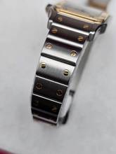 Thumbnail von Cartier Santos Galbée Moonphase 119902 Steel and Gold Very good Full Set 1992