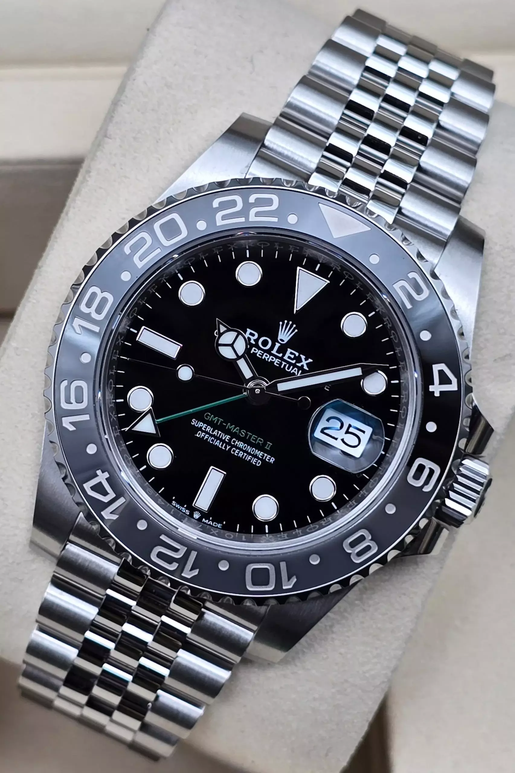 Rolex GMT-Master II 'Bruce Wayne' 126710GRNR Jubilee Bracelet Unworn/New Condition Full Set 11-2025