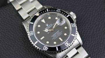 Thumbnail von Rolex Submariner Date Patina Matte Dial - Good Condition - L Serial 1990