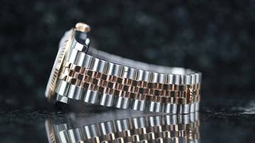 Thumbnail von Rolex Datejust 36 Steel Rosé - Black Diamond - like New - Fullset - 06/2016