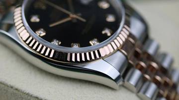 Thumbnail von Rolex Datejust 36 Steel Rosé - Black Diamond - like New - Fullset - 06/2016