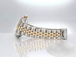 Thumbnail von Rolex Lady-Datejust Edelstahl Gelbgold 750 Diamanten Automatik Gold Stahl Damen Stainless Steel 18kt Yellow Gold Jubilé-band Chronometer Oyster