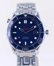 Thumbnail von Omega Seamaster Diver 300 M Co-Axial blue Dial Keramik Automatic 41 mm Top Diver B+P