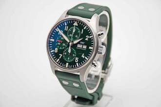 Thumbnail von IWC Fliegeruhr Chronograph Pilots Chronograph 43 Green Edition No. 108/1000