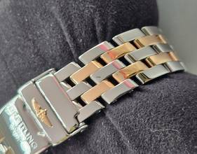 Thumbnail von Breitling Galactic 32 32mm C71356 Cockpit Lady - Rose Gold Steel - with Mother of Pearl & Diamonds Very Good/Like New Condition Full Set 2015