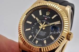 Thumbnail von Rolex Sky-Dweller 326238 18k Yellow Gold Black Dial Full Set