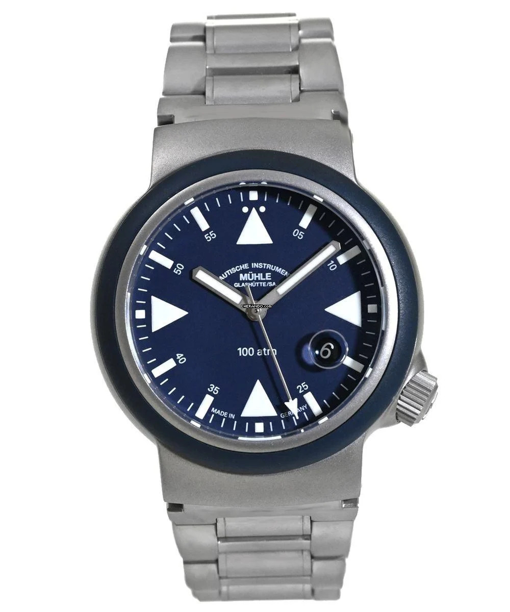 Mühle Glashütte S.A.R. Rescue-Timer Nautical Blue Ref. M1-41-02-MB-II