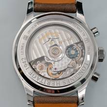 Thumbnail von Longines Heritage 1942 chronograph L2.768.4 automatic black dial 2014
