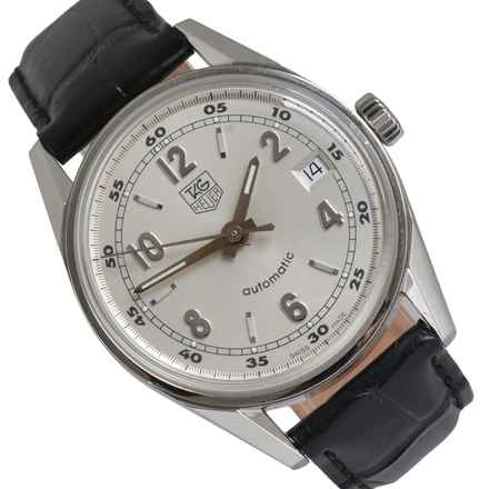  TAG Heuer Carrera Date WV2112 Silver dial Automatic 2003 Full Set 