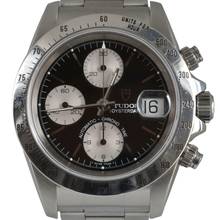 Thumbnail von Tudor Prince Oysterdate Daytona 79280 chronograph Oysterdate black dial 1997