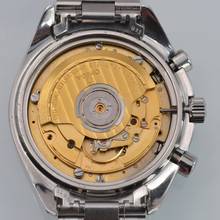 Thumbnail von Omega Speedmaster Reduced chronograph Polar dial Automatic 1989