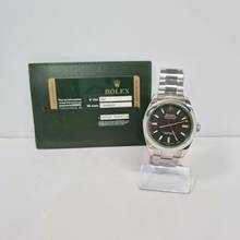 Thumbnail von Rolex Milgauss Green Sapphire 40mm Automático Completo