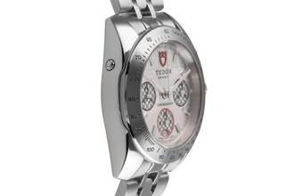 Thumbnail von Tudor Sport Chronograph Silver Dial Edelstahl Automatik Ref. 20300 H-Serie