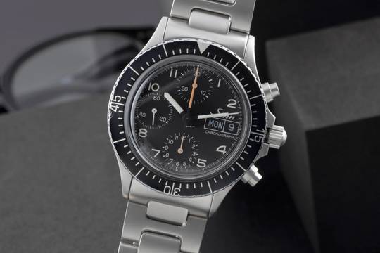  Sinn 256 Universal Chronograph Stahl Automatik Ref. 256.010 