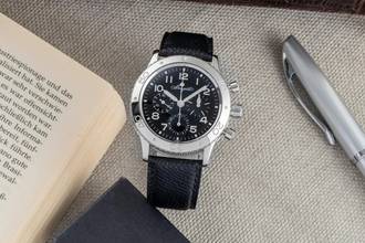Thumbnail von Breguet Type XX - XXI - XXII Aeronavale Chronograph Stahl Automatik Ref. 3800 Klassiker