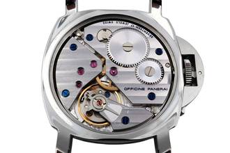 Thumbnail von Panerai Luminor Base Logo Handaufzug Stahl Ref. PAM00630 B&P 2017