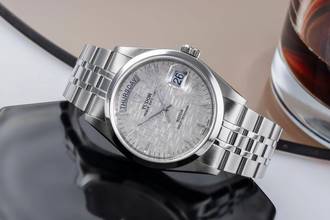 Thumbnail von Tudor Prince Date Day Linen Dial Edelstahl Automatik Herren Ref. 76200 Papiere