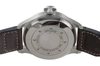 Thumbnail von IWC Große Fliegeruhr Big Pilot Stahl Automatik Green Dial Herrenuhr Ref. IW501015 B&P NP. 13900 
