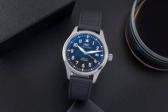 Thumbnail von IWC Fliegeruhr Mark Pilot Mark XX Black Dial Stahl Automatik Herrenuhr Ref. IW328201 B&P 2024