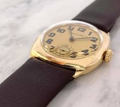 Thumbnail von IWC Solid Gold Cushion Shape Vintage Tank Serviced (430 euro) from 1930ties