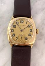 Thumbnail von IWC Solid Gold Cushion Shape Vintage Tank Serviced (430 euro) from 1930ties
