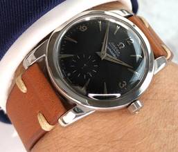 Thumbnail von Omega Seamaster Serviced Seamaster Vintage Automatic Automatik Black Restored Dial Bumper 2576 2576