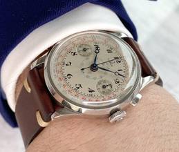 Thumbnail von Omega Classic Serviced EXTRACT 38mm 33.3 Chronograph Vintage CK 987 CK 987