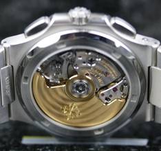 Thumbnail von Patek Philippe Nautilus Traveltime Chronograph - like New - Fullset - 06/2015